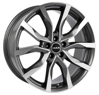 Mak Highlands W9 R19 PCD5x120 ET53 DIA72.6 mirror